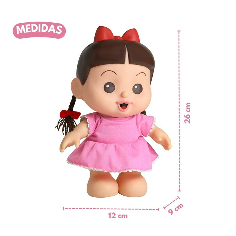 Boneca Rosinha Iti Malia Turma Mônica Feminino Meninas infantil Baby Blink