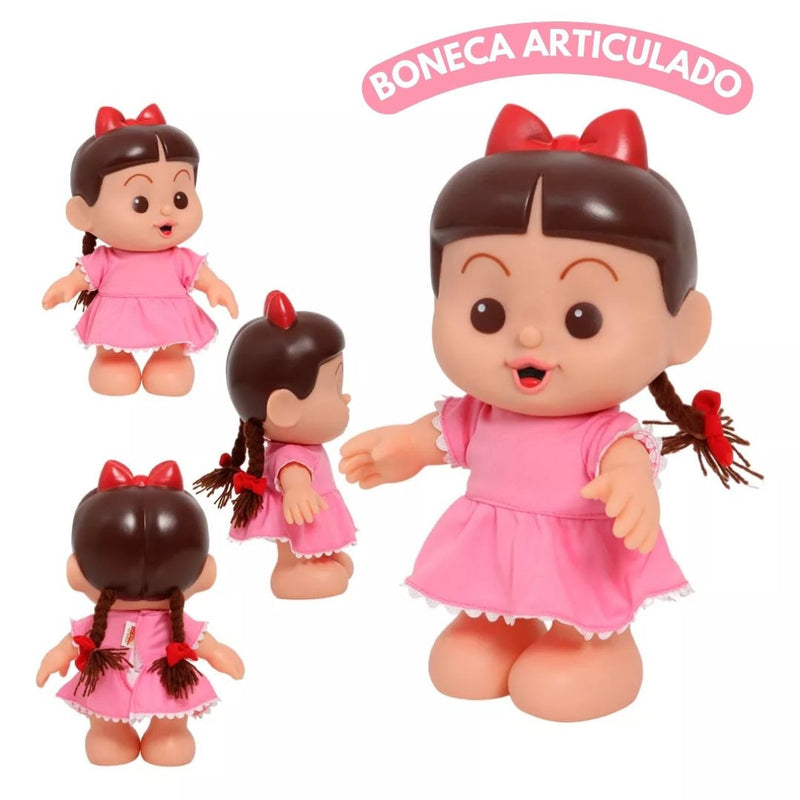 Boneca Rosinha Iti Malia Turma Mônica Feminino Meninas infantil Baby Blink