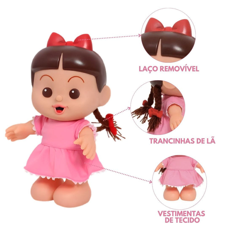 Boneca Rosinha Iti Malia Turma Mônica Feminino Meninas infantil Baby Blink