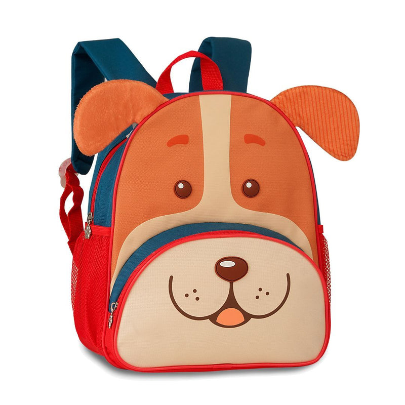 Kit Mochila de Costas Cachorrinho Laranja Lancheira Térmica Duas Alças Escolar Infantil Clio