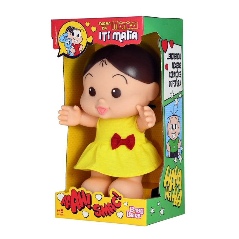 Boneca Magali Turma Da Mônica Infantil Criança Iti Malia Baby Brink Original