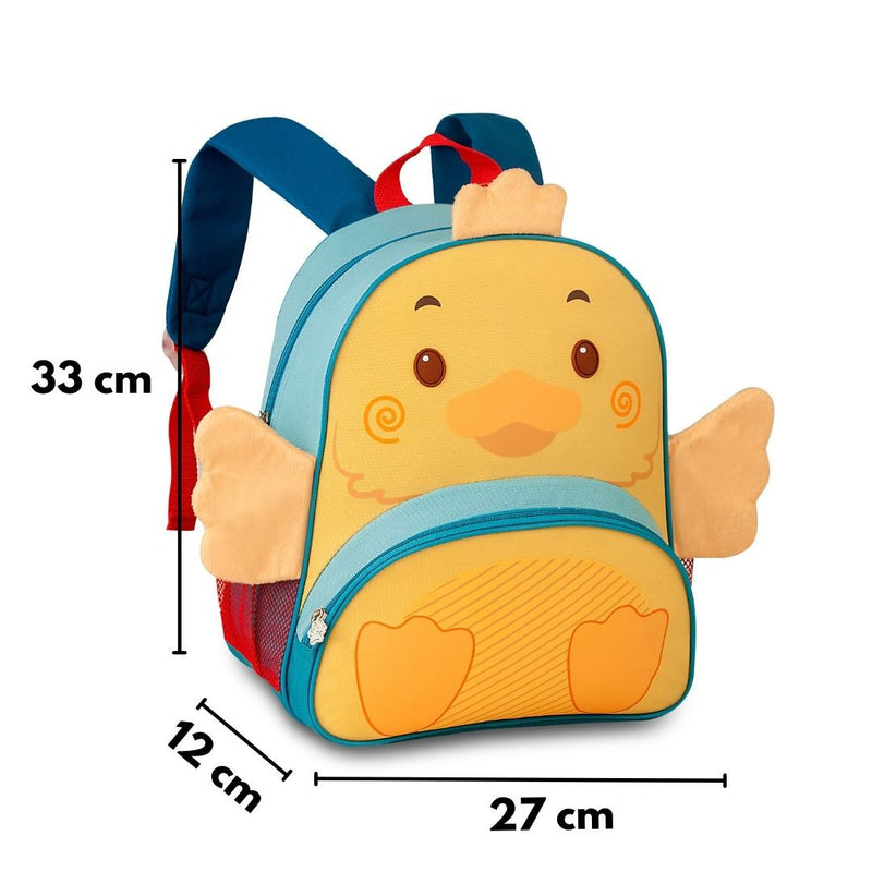 Mochila de Costas Mala Bolsa Tubarão Pinguim PIntinho Escolar Infantil Masculino Clio