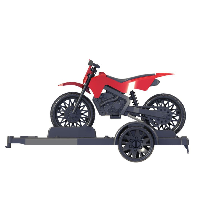 Brinquedo de Carrinho Speed Eco Carro Carretinha Moto de Trilha Infantil Menino Msculino Kendy