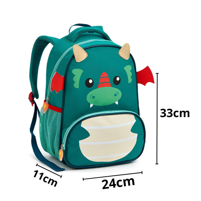 Kit Mochila de Costas Dragão Infantil Lancheira Térmica Escolar Masculino Seanite