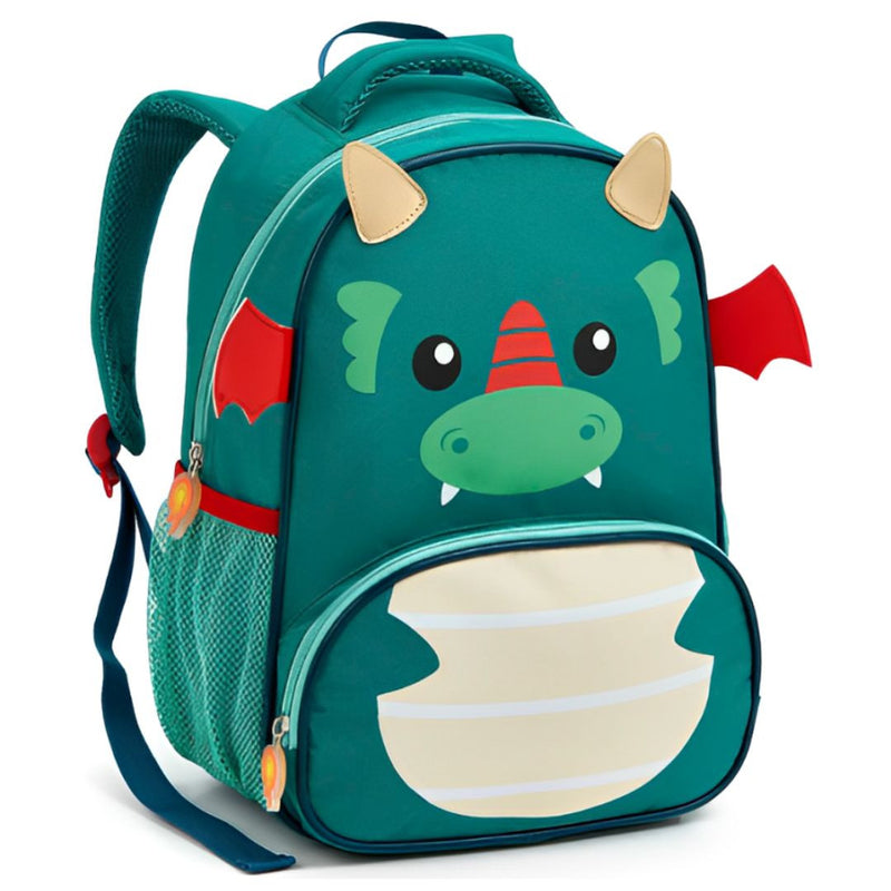 Kit Mochila de Costas Dragão Infantil Lancheira Térmica Escolar Masculino Seanite