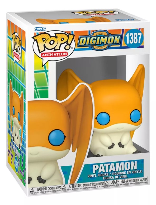 Boneco Funko Pop Anime Digimon Digital Monsters Patamon 1387 - Megalonania