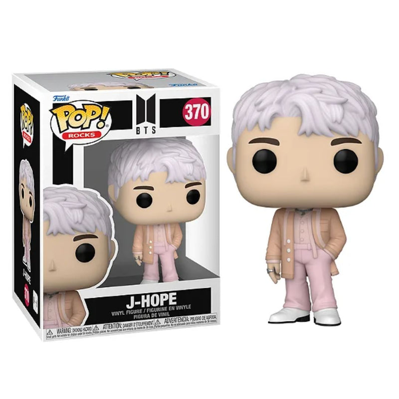 Boneco Funko Pop BTS S4 J-HOPE 370 Brinquedo Colecionável Presente K-POP Presente Figura Criança