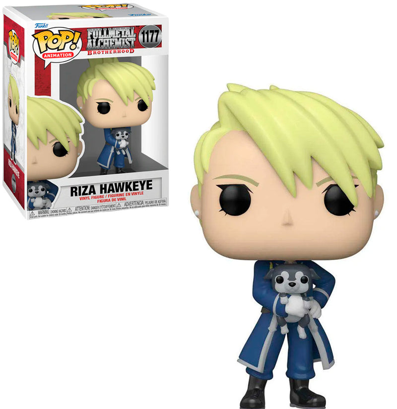 Boneco Funko POP Riza Hawekye 1177 Anime Manga Fullmetal Alchemist Brotherhood Brinquedo Colecionável Presente Criança