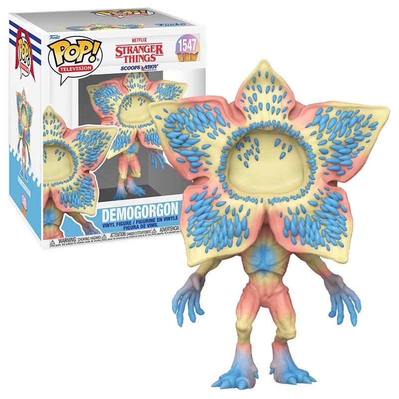 Funko Pop Dermogorgon 1547 Stranger Things Hawkins Série Netflix Temporadas Colecionável Presente Coleção Criança