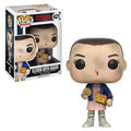 Funko Pop Eleven with waffles 421 Stranger Things Laboratório Hawkins Onze Série Netflix Temporadas Colecionável Presente Coleção Criança