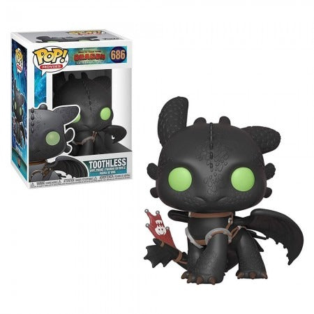 Funko POP Night Lights 726 Filme Animação Como Treinar Seu Dragão 3 Banguela DreamWorks Animation Coleção Presente Colecionável Criança