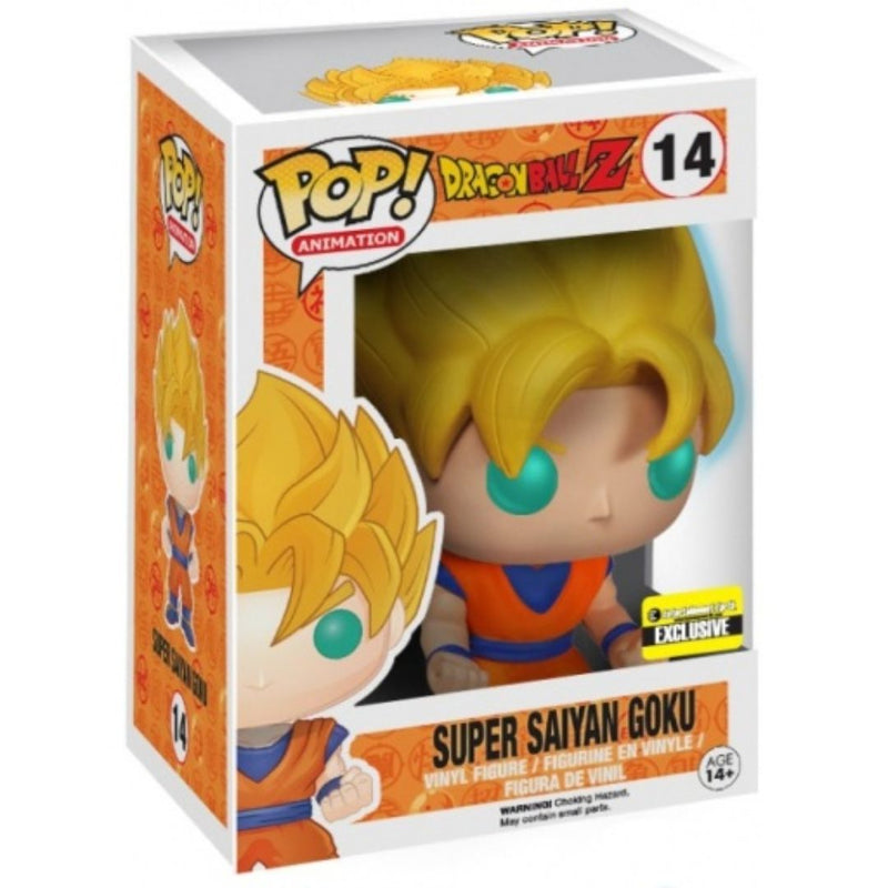 Boneco Funko Pop Dragon Ball Super Goku 14 Super Sayajin Anime Dragon Ball Super Brinquedo Presente Criança Coleção Son Goku DBZ