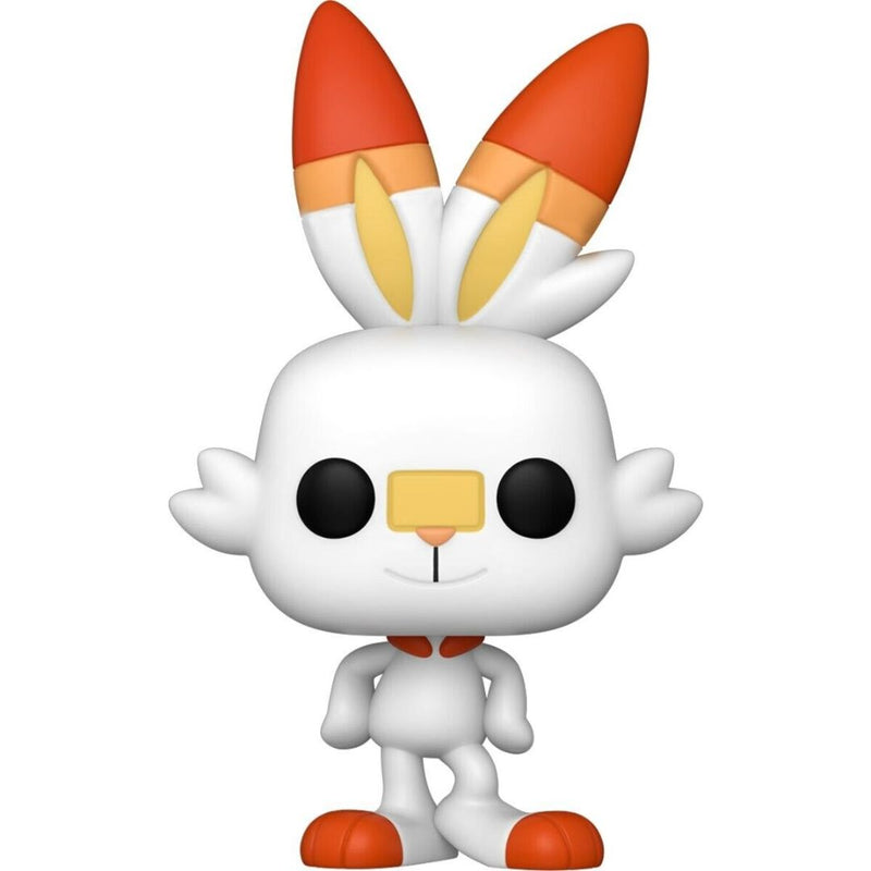 Boneco Funko Pop POKEMON S7 SCORBUNNY 922 Boneco Pokémon Scorbunny Presente Colecionável Galar Criança Coleção Sword & Shield