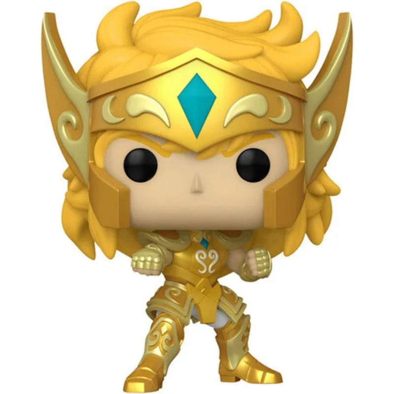 Boneco Funko Pop SAINT SEIYA GOLD AQUARIUS HYOGA 1425 Cavaleiros do Zodíaco Brinquedo Coleção Presente Colecionável