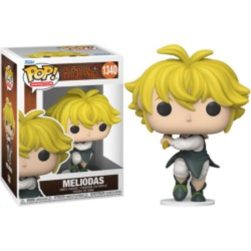 Boneco Funko Pop OS SETE PECADOS CAPITAIS MELIODAS 1340 Nanatsu No Taizai Brinquedo Presente Coleção Anime Toei Escanor