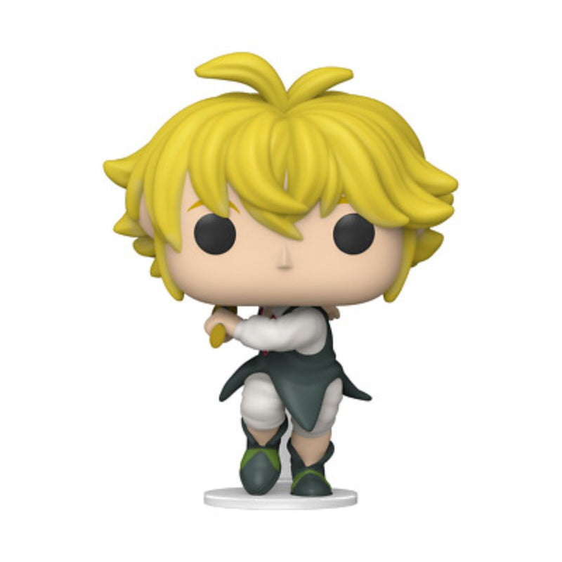 Boneco Funko Pop OS SETE PECADOS CAPITAIS MELIODAS 1340 Nanatsu No Taizai Brinquedo Presente Coleção Anime Toei Escanor