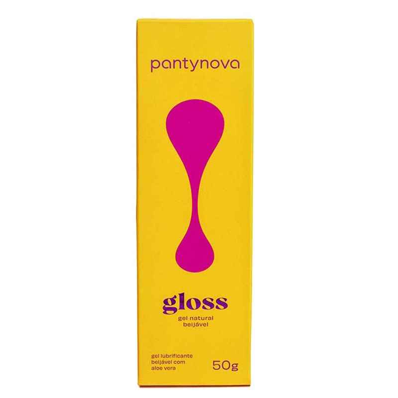 Lubrificante Gloss Labial Lub Beijável Pantynova 60ml - Megalonania